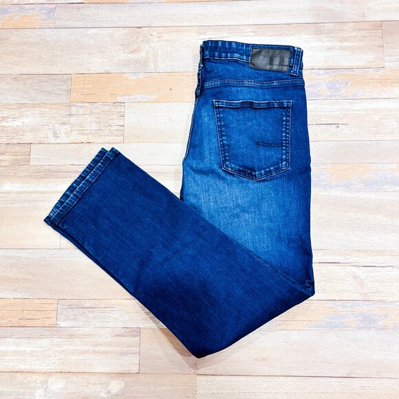 CALVIN KLEIN Blue washed jeans men | Classic straight denim | Size 36 * - Picture 5 of 11